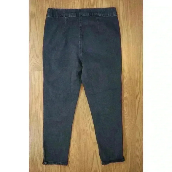 Aeropostale Bree High-Rise Cropped Jeggings, Size Large, Dark Wash - Picture 12 of 16